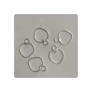 Nuevo diseñador de moda 925 encantos de plata esterlina estilo lindo con ajuste de bisel - Product Image 1