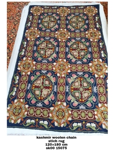 2021 nouvelle chaîne cousue cachemire laine tapis faits à la main traditionnel salon tapis classiques conceptions chaudes pour les intérieurs modernes - Product Image 2