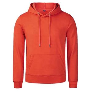 Sudadera con capucha de bolsillo canguro respetuosa con el medio ambiente antiarrugas personalizable con diseño forrado de algodón 100% - Product Image 6