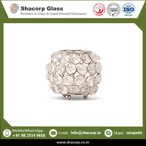 Bol en cristal de bougie personnalisé de haute qualité disponible au prix de gros - Product Image 4