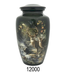 Crtion d'urn pour adulte, en aluminium, Design imprimé de cadeau, magnifique pour clés, vente en gros - Product Image 2