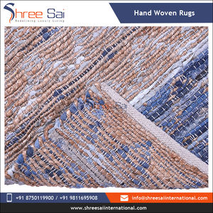 Tapis de sol tissés brodés en coton de jute 100% faits à la main par le fabricant indien 3D Technique prière vente à bas prix pour l'espace de bureau - Product Image 4