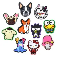 Adornos de animales para zapatos de perro de dibujos animados para niños, accesorios, hebilla decorativa a granel, oferta de Amazon