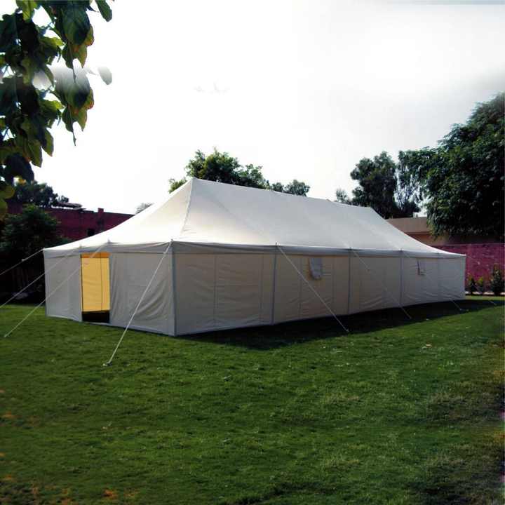 20-Person Waterproof Canvas Tent Heavy Duty Winter Large Tent for Outdoor Use for Field Hospital Refugee School Camp Campsites