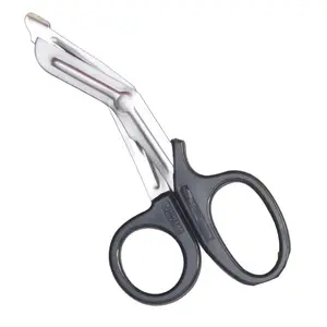 Ciseaux chirurgicaux universels manuels pour paramédicaux, certifiés CE, en acier inoxydable médical, avec une belle poignée en plastique - Product Image 1