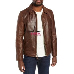 buffalo leather men jacket