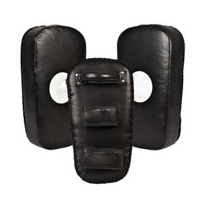Kit d'entraînement Boxer noir cible à la main mitaine Focus Punch Pads MMA & Thai Kick Pad Sparring pour Taekwondo & Jiu-Jitsu - Product Image 1