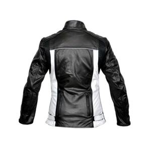 Veste en cuir de moto pour femmes, protection respirante, nouveau design, qualité supérieure, tailles et couleurs personnalisées, vestes en cuir d'hiver - Product Image 2