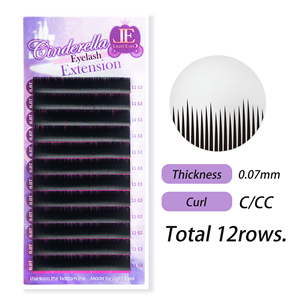 Faux cils 3d, couche 6D, pour Extension/trois longueurs en un - Product Image 1