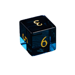 Dados de Obsidiana Aqua de Alta Calidad, Cubo D6, Piedra Preciosa Grabada Personalizada, Juego de Mesa y Piedra de Cristal Favorita de los Vikingos, Mayorista - Product Image 6