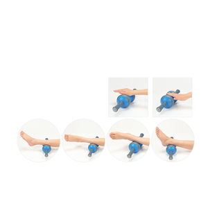 Roue abdominale ALLWINWIN ABW05 - Rouleau de massage en forme de cacahuète, efficace pour la salle de sport - Product Image 2