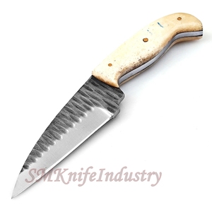 Custom HandMade Damascus Steel Hunting Knife Skinner Knife Fix Blade By Sm Knife Industry (smk1661) - Product Image 5