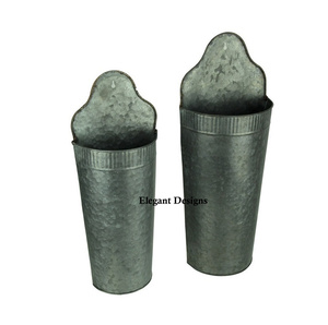 Rectangulaire Simple Designer Tenture Murale À La Main Vintage Mur Planteur Poche Décorative pour Jardin et Pépinière En Gros - Product Image 3