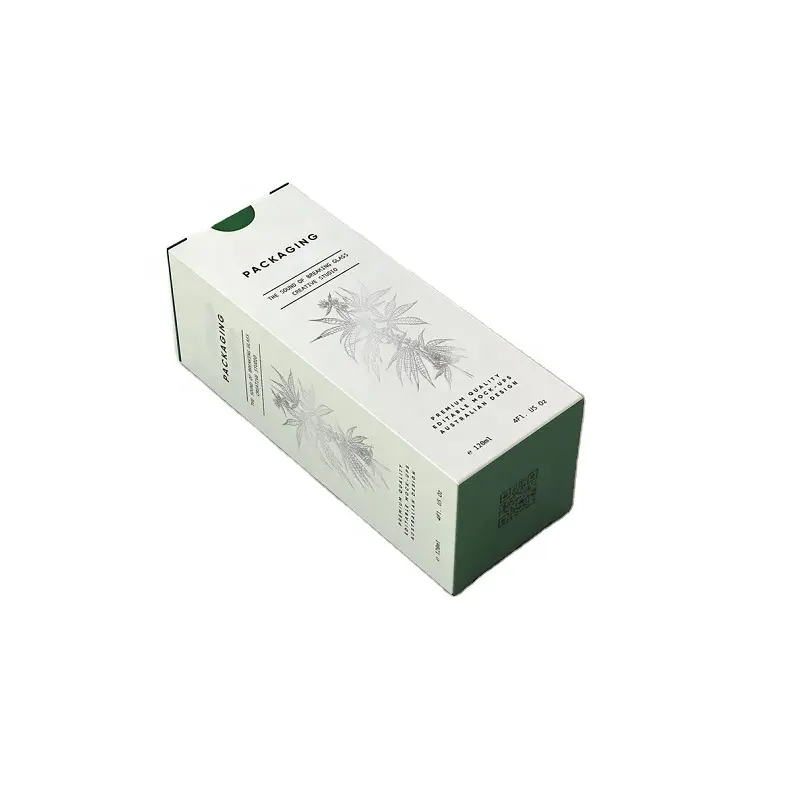 Confezione di carta di alta qualità scatola di carta balsamo per labbra scatola per medicina per collirio scatola per prodotti cosmetici piccola confezione per crema per le mani
