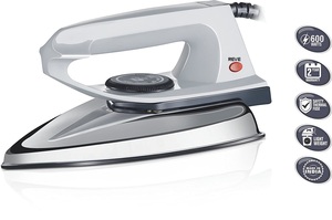 Fer à repasser à sec léger Reve 600 watts pour vêtements - Fer à repasser électrique (gris) - Product Image 5