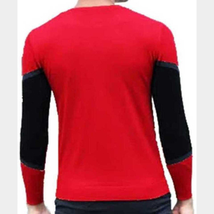 Custom Color <b>Men's</b> Long Sleeve <b>Fleece</b> T-<b>Shirt</b> with Quick Dry & Eco-Friendly Features Custom Logo Option Stylish Design for Sale - Product Image 2