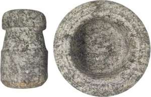 ครกและสากหินอ่อนทรงกลม ดีไซน์สวย คุณภาพสูง สำหรับใช้ในครัว ราคาไม่แพงในอินเดีย - Product Image 2