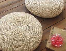 Cojín de Silla Otomana de Jacinto de Agua 100% Natural al por Mayor/ Colchón Redondo/ Almohadillas para Sentarse Sra. Lily +84 906 927 736 - Product Image 6