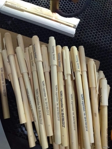 Porte-bille en bambou écologique, 1 pièce, pour stylo - Product Image 3