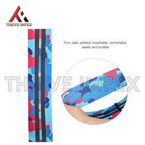 Bandas de Resistencia para Glúteos y Cadera, Bandas de Entrenamiento de Alta Resistencia, Antideslizantes, de Tela TC - Product Image 4
