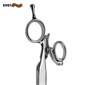 Eversharp Beauty Stainless Steel Hair <b>Thinning</b> Scissors 30 Teeth Sharp Tip Plastic Handle Long Right Handed <b>Mirror</b> Polish - Product Image 6