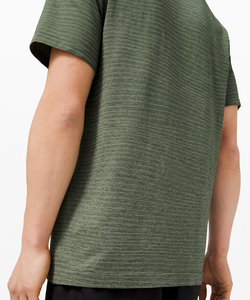 Camiseta de Algodón de Lujo con Servicio OEM, Impresión de Logotipo, Hombros Ligeramente Caídos, Holgada, Oversize, para Hombre, con Malla - Product Image 5