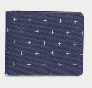 Leo Torresi Stylish Genuine Polyester <b>RFID</b> <b>Wallet</b> for Men- Blue - Product Image 1