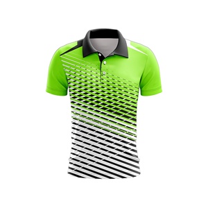 เสื้อเจอร์ซี่ย์สำหรับเล่นเทนนิส,เสื้อคริกเก็ตแขนสั้นพิมพ์ลายได้ตามต้องการ - Product Image 3