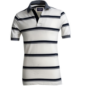 Garment Factory in Turkey Cotton 100% Striped <b>Man</b> Polo T-<b>shirt</b> Istanbul - Product Image 2