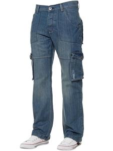 Mens Cargo <b>Jeans</b> Custom Trousers Heavy Duty <b>Work</b> Casual Big Tall Denim Pants for Men Multi Pockets Custom Made <b>Jeans</b> Pants - Product Image 2
