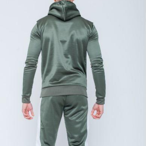 Custom <b>Men's</b> Zip-Up Hoodie Tracksuit <b>Super</b> <b>Skinny</b> <b>Joggers</b> Breathable 100% Cotton Sweatsuit for Winter Plus Size Jogging Suit - Product Image 5