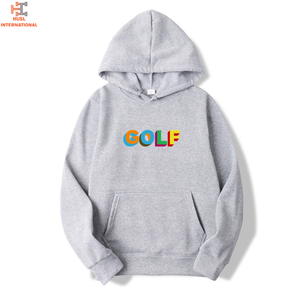 เสื้อฮู้ดพิมพ์ลายพัฟสีพื้นสำหรับผู้ชายเสื้อฮู้ดพิมพ์ลายพัฟสีล้วนมาใหม่ล่าสุดสำหรับผู้ชาย - Product Image 5