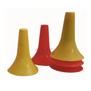 Unique Sculpted Shape Strong Vinyl Material Made Sport Training Aids Cones