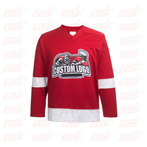 Direct factory double sided cheap college custom professional usa hockey jersey - Product Image 5