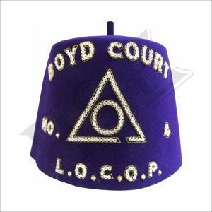 SHRINER CAPITAL CITY LODGE FEZ SHRINER FEZ PERSONALIZAR - Product Image 2
