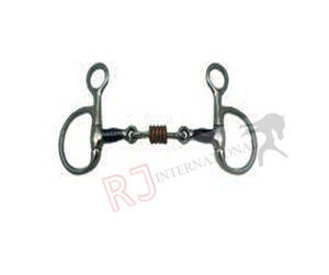 Riaz jamal ชิ้นสแตนเลสสำหรับขี่แบบตะวันตกทนทานชิ้นทองเหลืองแบบแขวนสำหรับม้าขับครึ่งแก้ม - Product Image 5