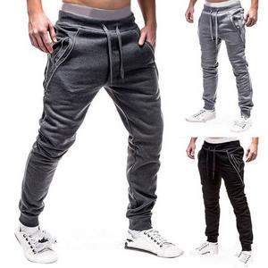 Venta al por mayor personalizar los hombres Slim Fit pantalones Casual Streetwear moda Pantalones de chándal para los hombres - Product Image 2