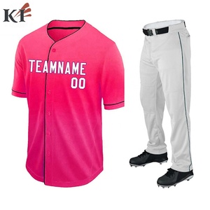 Uniforme de Béisbol Transpirable Personalizado para Hombres Adultos - Ropa Deportiva 100% Poliéster, Nueva Llegada - Product Image 6