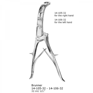 Brunner cho bên phải và tay trái xương ức kéo và đục chỉnh hình kẹp dụng cụ phẫu thuật thép không gỉ Chứng nhận CE - Product Image 4