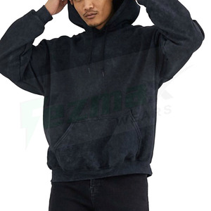 Venta al por mayor 100% algodón blanqueado ácido lavado Sudadera con capucha diseño forrado con característica Anti-encogimiento - Product Image 4