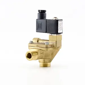 Çin hava kompresörü yedek parça üreticisi Solenoid valf yerine Kaeser 7.5453.100 pirinç havalandırma valfi 1/2"