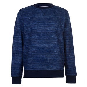 High Quality 100% Cotton O-Neck Half <b>Zip</b> Eco-Friendly Breathable Comfortable Poly Fleece <b>Pouch</b> Pocket Solid Embroidered OEM - Product Image 2