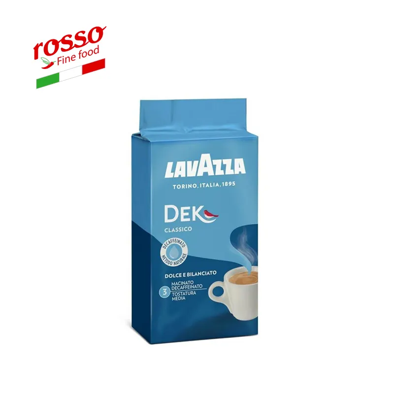 Lavazza-Café Dek Classico descafeinado, 250G, hecho en Italia