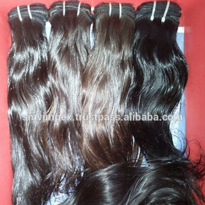 Extensiones de Cabello Remy de Primera Calidad, Ondulado, 100% Cabello Virgen Indio, de 10 a 36 Pulgadas, de Buena Calidad, Provenientes de la India - Product Image 6