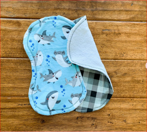 Custom Logo 100% Cotton Triangle <b>Baby</b> Burp Cloth - Product Image 2