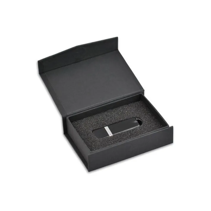 Custom logo USB flash drive cadeau verpakking doos met schuim insert