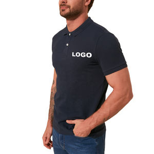 Logotipo personalizado al por mayor algodón bordado Logo Polos Plain Golf Custom Polo Shirt - Product Image 2