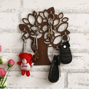 Porte-clés en bois marron de la meilleure qualité pour une utilisation à domicile en vente de portefeuilles clés - Product Image 1