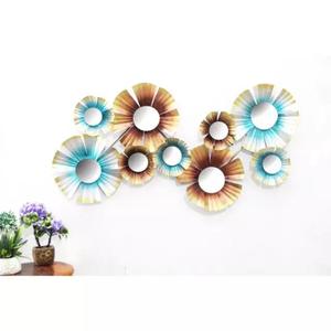 Shades of Green Seashells Metallic Wall Art Panel Luxury Metal Customized Logo Modern Wall Art <b>Home</b> <b>Decor</b> Royal Blue Spring - Product Image 6