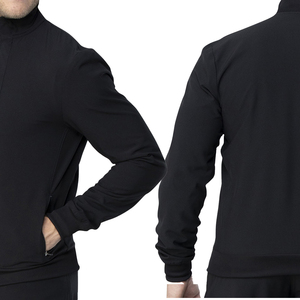 แจ็คเก็ตไมโครโพลีเอสเตอร์สีดำแบบยูนิเซ็กซ์ ดีไซน์ใหม่ ผลิตตามสั่ง OEM ตามความต้องการและความต้องการของลูกค้า - Product Image 6